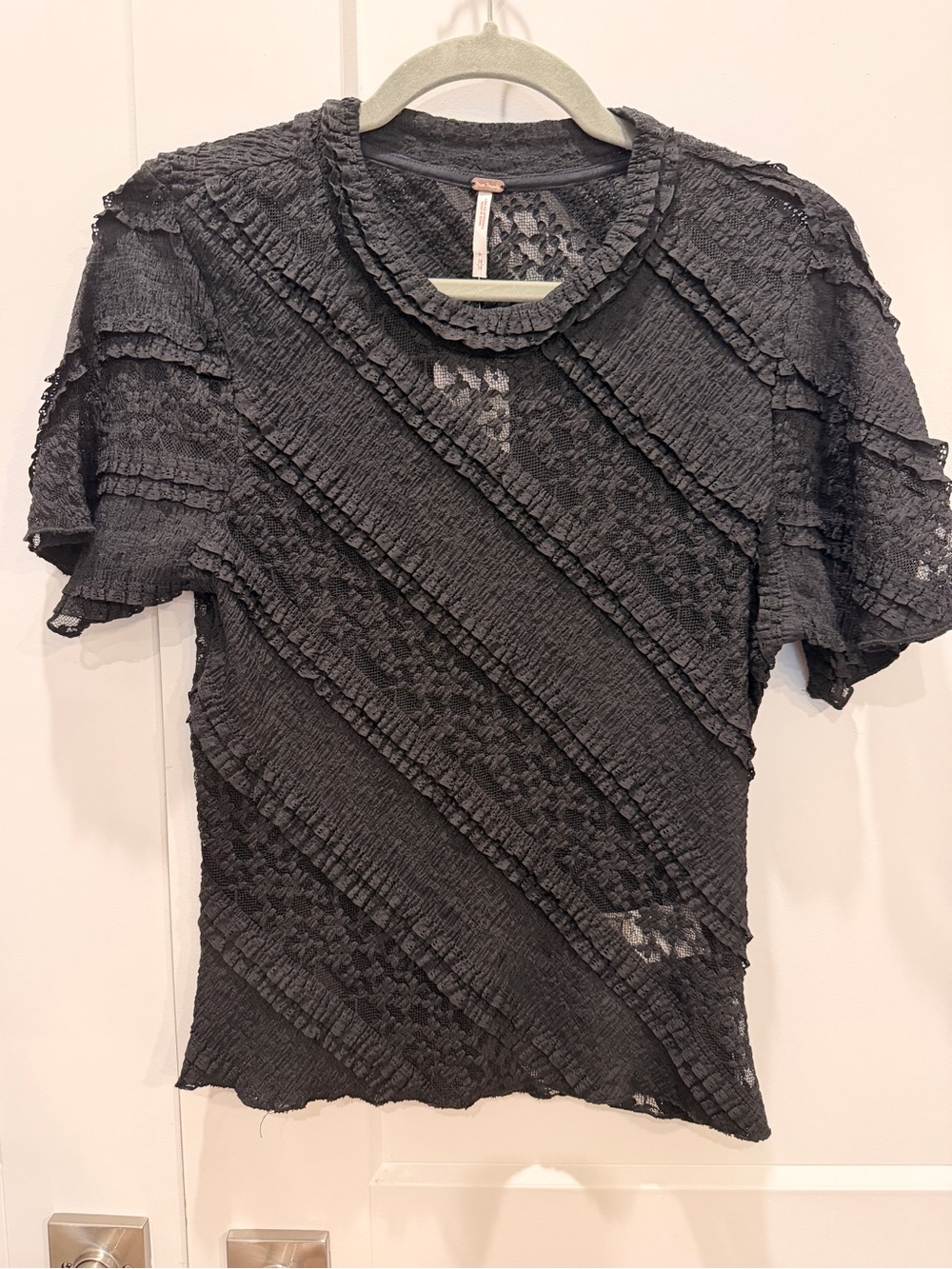 NWT Free People Solita Lace Top